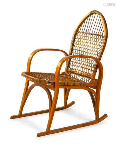 An American Bentwood Armchair