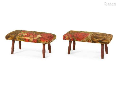 A Pair of American Footstools