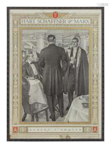 Two Hart, Schaffner & Marx Posters