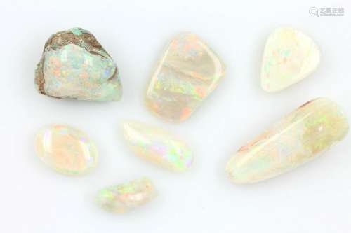 Lot 7 loose opals
