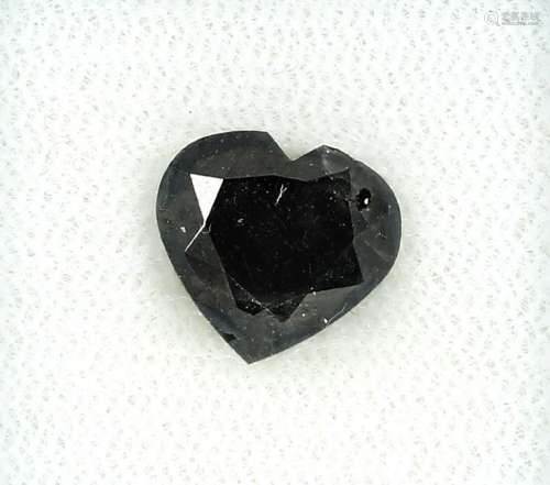 Loses black diamond heart