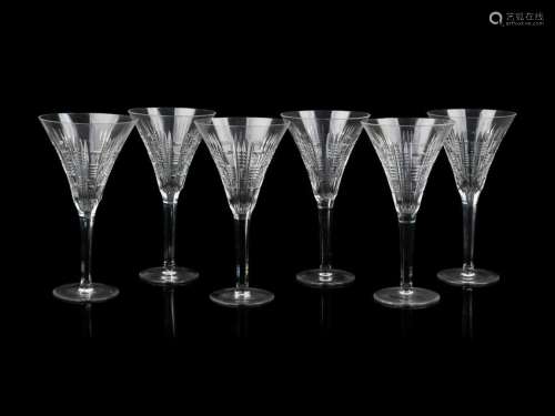 A Waterford Glass Stemware Service Height of tallest 8