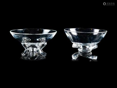 Two Steuben Glass Bowls