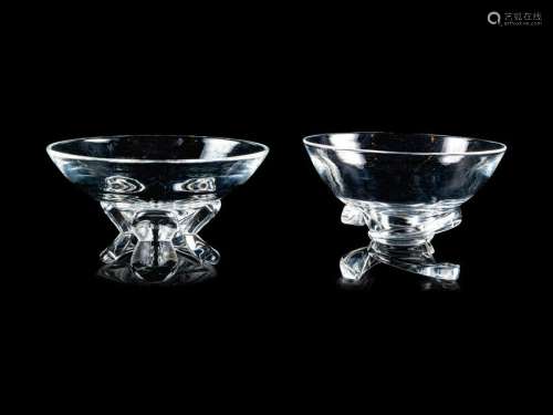 Two Steuben Glass Bowls