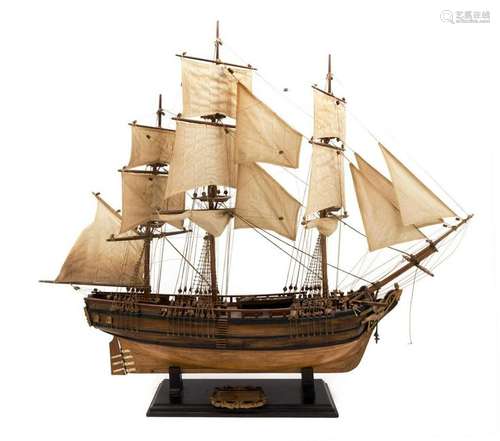 A Model of HMS Bounty