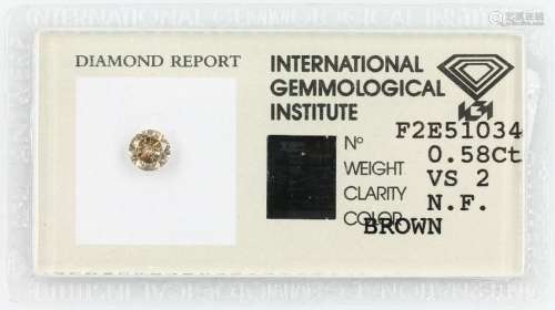 Loose brilliant approx. 0.58 ct