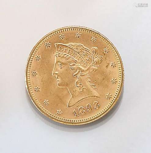 Gold coin, 10 Dollars