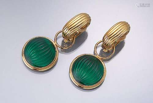 Pair of LALIQUE ear clips