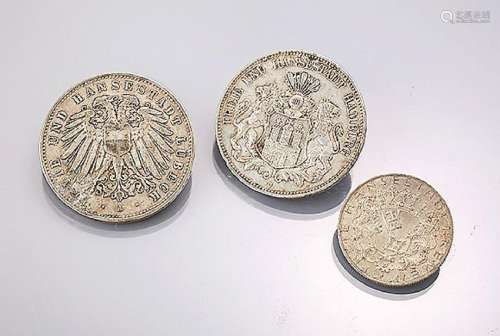 Lot 6 silver coins