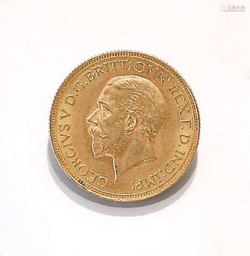 Gold coin, Sovereign, Great Britain