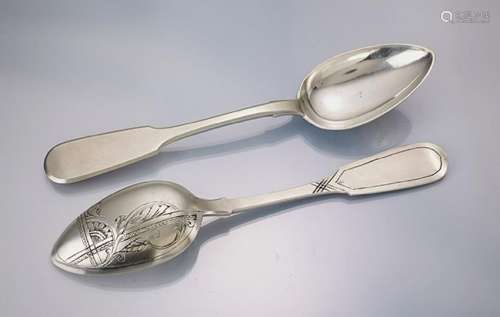 2 spoons, Moscow approx. 1900