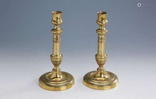 Pair of candlelighter, France approx. 1830