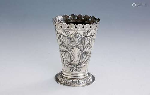 Vase, Hanau approx. 1890/1900, silver 900