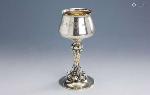 Goblet, german, 1926, 800 silver