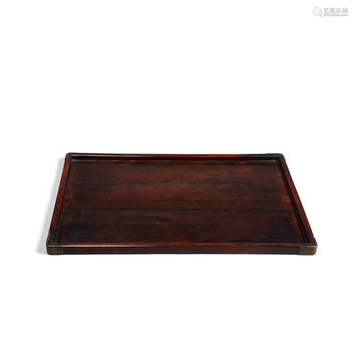 A hongmu tray