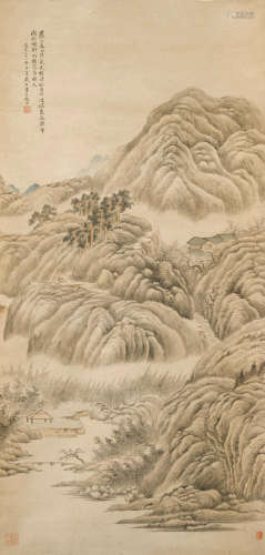 Landscape, 1846 Dai Xi (1801-1860)