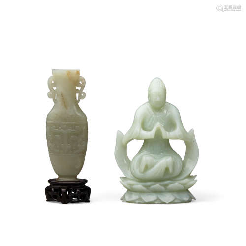 Two jade carvings