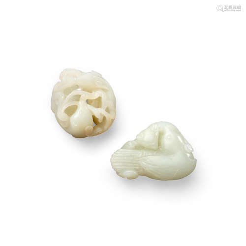 Two small nephrite carvings