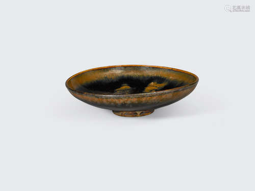 Song/Jin dynasty A Cizhou-type black and russet glazed deep dish