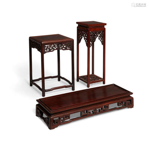 Republic period or later Three hardwood stands