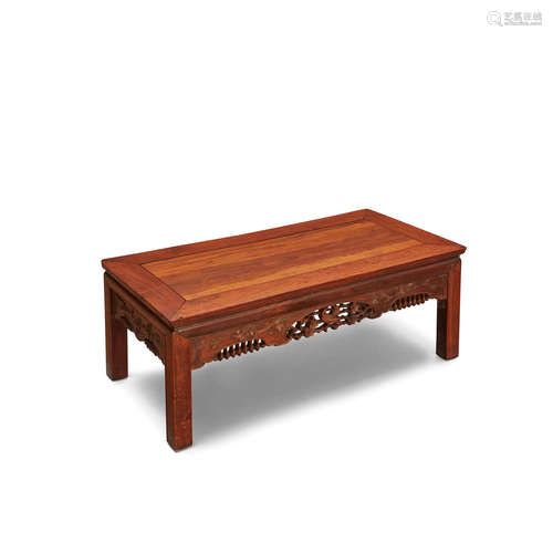 Republic period A huanghuali and mixed hardwood table