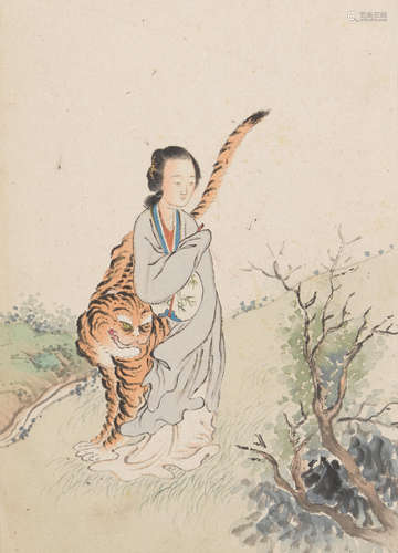 Beauties Attributed to Kang Tao (18th century)