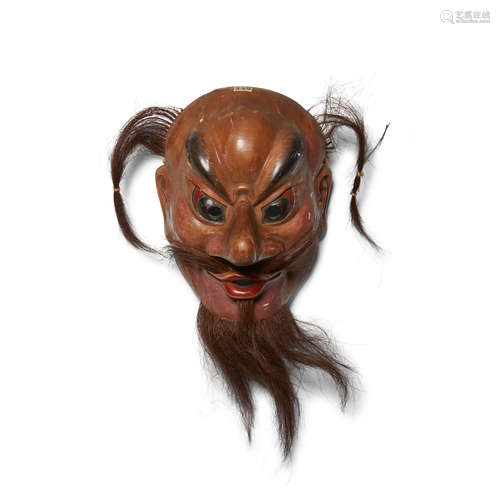 Edo period or later A theatrical mask