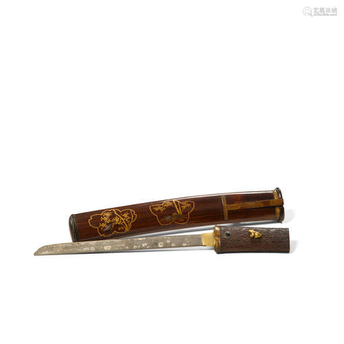 Edo period or later A short knife, tanto