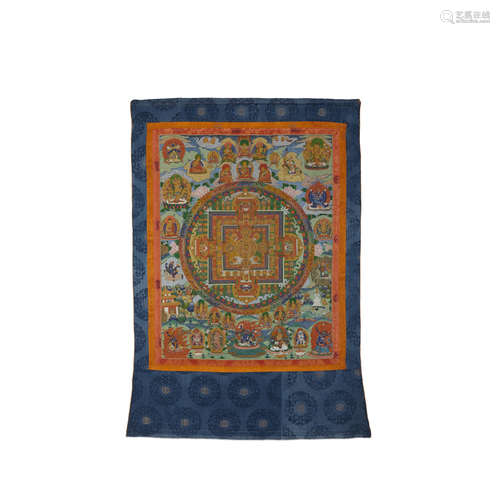 Tibet, 19th/20th century A mandala thangka