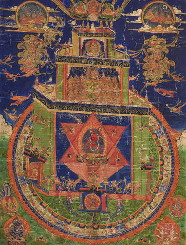 19th/20th century Two thangkas