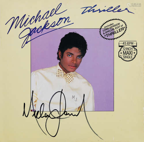 迈克杰克逊 签名唱片光盘