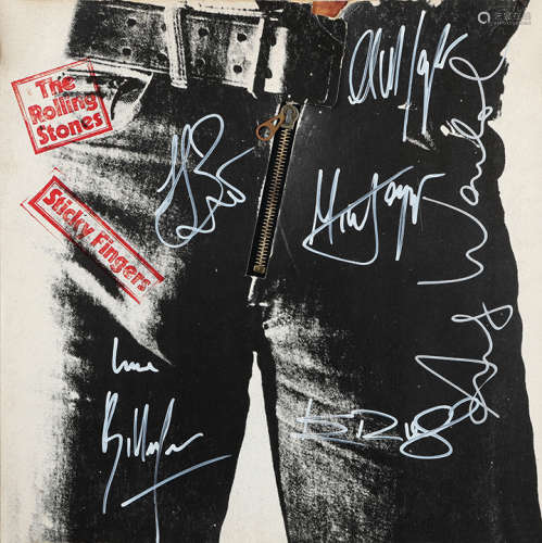 滚石乐队 签名唱片光盘