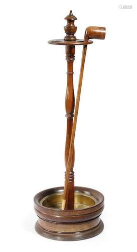 An early 19th century mahogany church warden's pip…