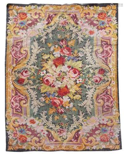 An early 20th century machine made carpet in 18th …