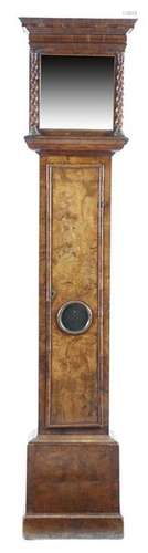 A walnut longcase clock case, late 17th / early 18…