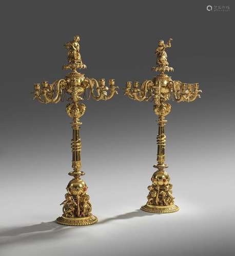 A pair of important French Louis Philippe Royal or…