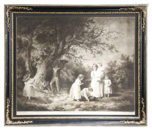 After George Morland (1763 1804). 'CHILDREN BIRD N…