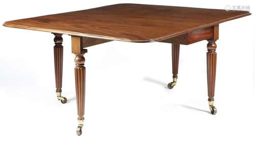 A George IV mahogany dining table in the manner of…