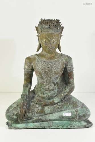 Divinité en fonte de fer de Simhada Avalokitsevara…