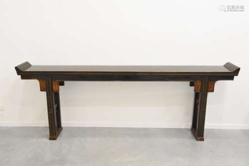 Grande console chinoise ancienne (Long 271cm)