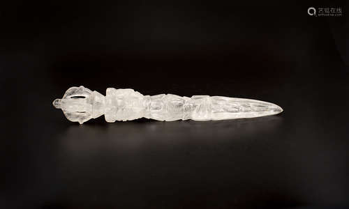 A CRYSTAL VAJRA