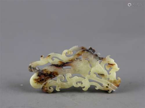 A Chinese Carved Jade Pendant