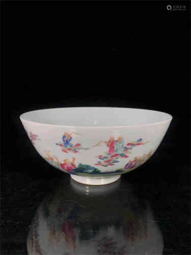 A Chinese Famille-Rose Porcelain Bowl