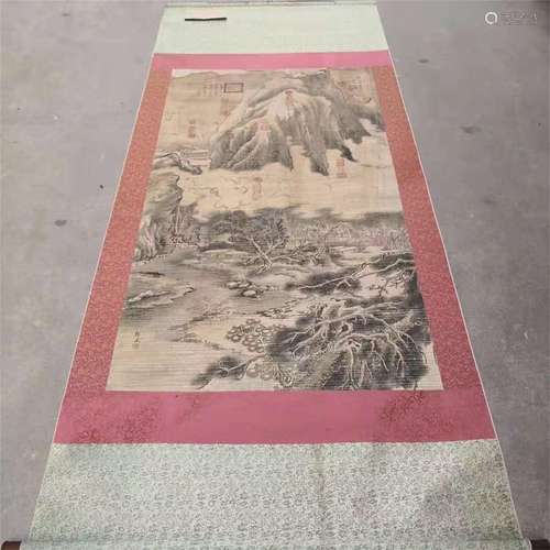 A Chinese Scroll Painting