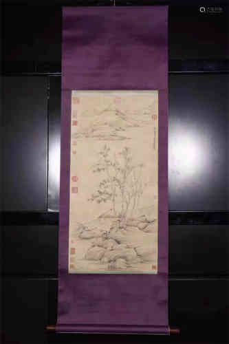 A Chinese Scroll Painting