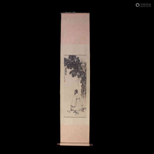 A Chinese Scroll Painting, FuBaoShi Mark