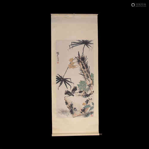 A Chinese Painting, PanTianShou Mark