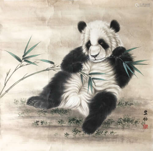 近代 王生勈  熊猫