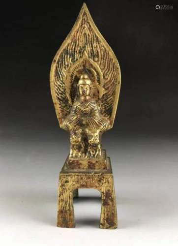 Beiqi  Gold and bronze Buddha