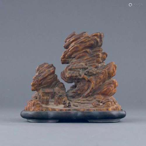 CHENXIANG CARVED MOUNTAIN & STAND